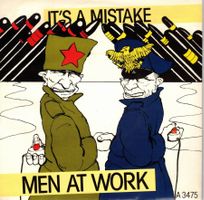 Single7  Men at work  -  It`s mistake  Leine Lochung